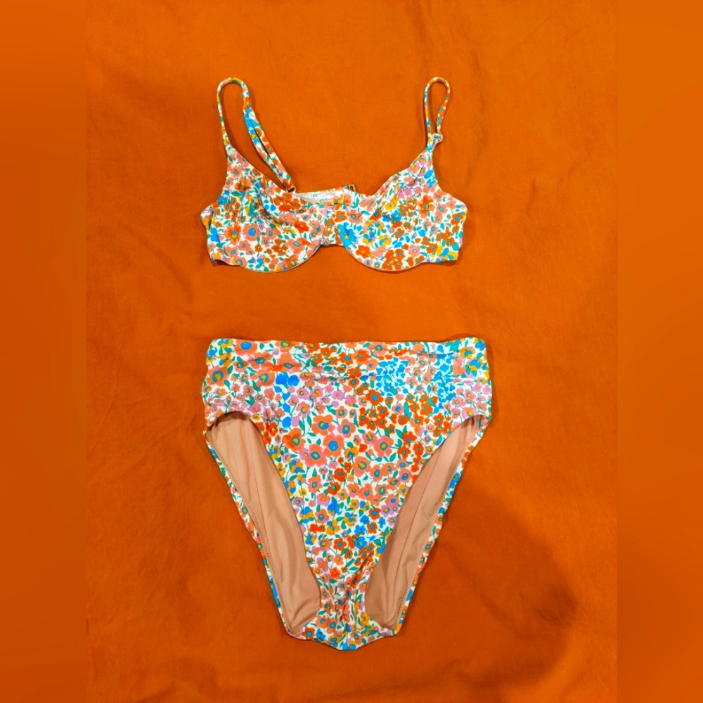Floral bikini